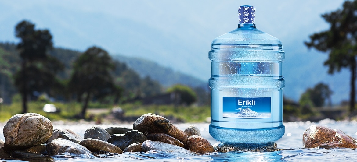 bottle on the river